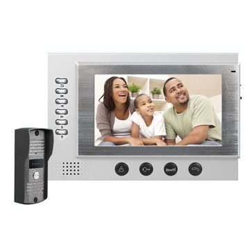 7" Villa Security Systems, Including Recording Function 700TVL Camera