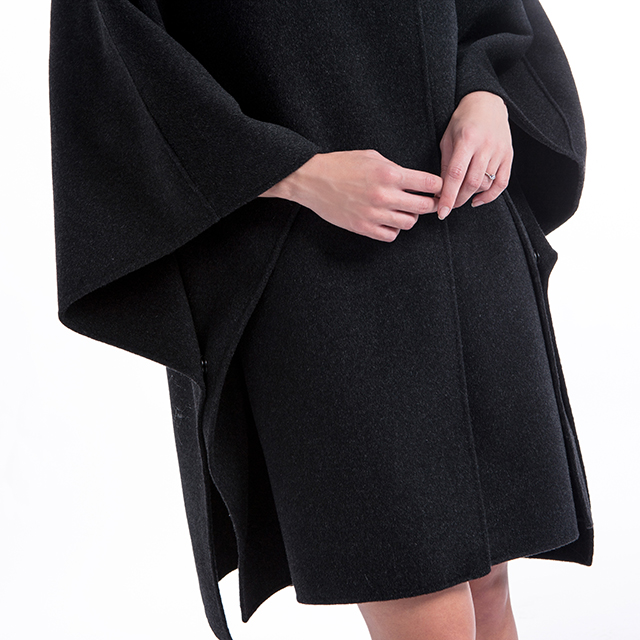 Cashmere overcoat loose