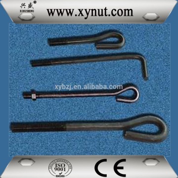 Hot dip galvanized l type anchor bolt