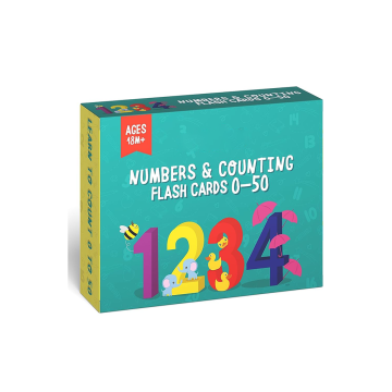 Custom Memory Flashcards for Kids' Education: Number Learning Games for Preschool & Toddlers (2-4 Years)