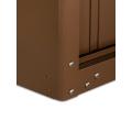 Metal Outdoor Sliding Storage Cabinet Garden Cabinets