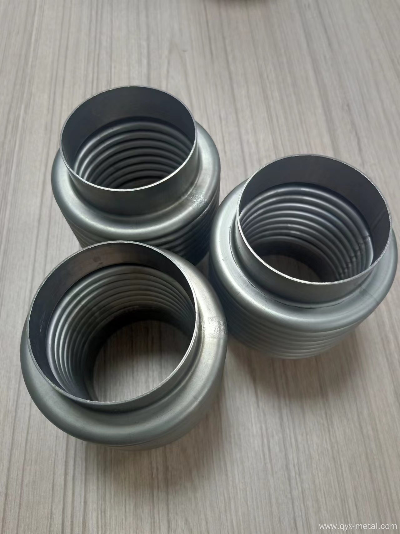 exhaust system titanium flex bellow joint pipe