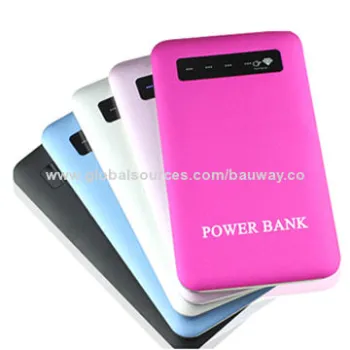 Bauway Polymer Power Bank, 4,300mAh, Dimensions 8*68*120mm