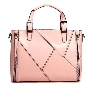 Comely Lady Genuine Leather Handbag, Elegant and Fashionable