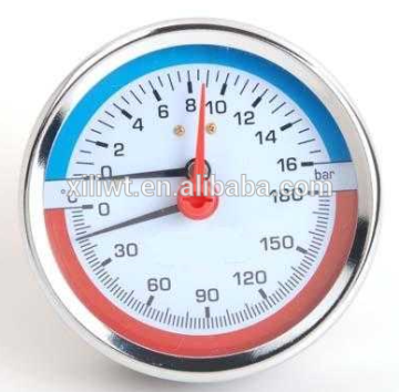 Manifold pressure thermometer