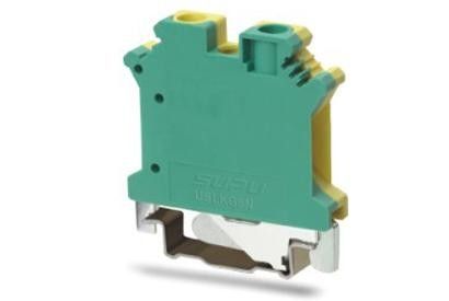 600v 50amp Uk6n Ground Screw Connection Terminal Block Size 47 / 8.2 / 54.5 Mm