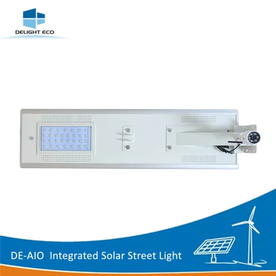 DELIGHT DE-AIO CCTV Camera Integrated Solar Street Lamp