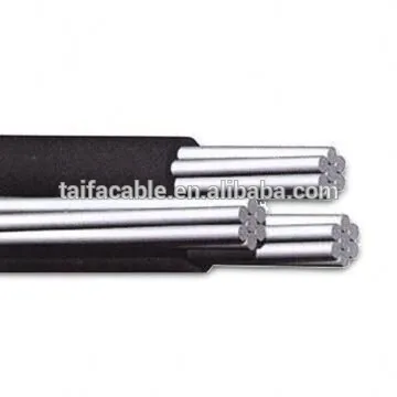 supply best price of ABC Cables Self-supporting Low Votage 2/0 awg abc cable