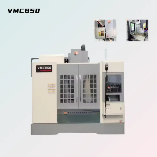 VMC850 5-Axis CNC Vertical Machining Center: Advanced Milling Machine with Mitsubishi PLC Programming Controller