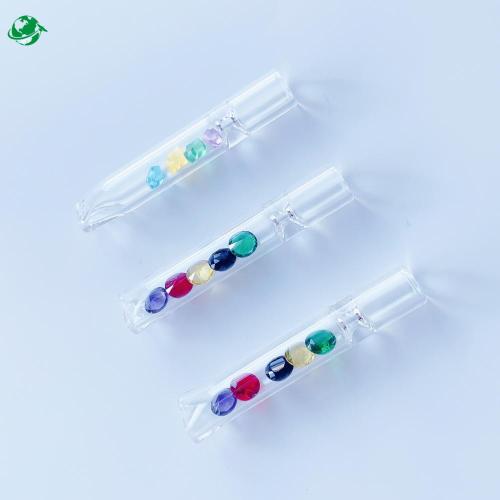 Punta di vetro da 12 mm con diamanti per fumare