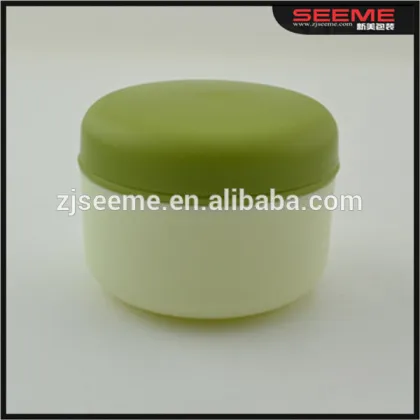 round cosmetic pp baby skin whitening facial cream jar