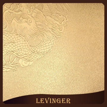 Levinger Free Sample Glitter Decorative Chinese Dragon Wallpaper