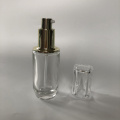 Wholesale Skincare packaging lotion spray glass bottles with pump 80ml