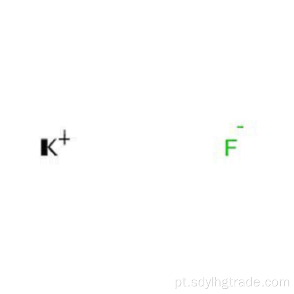 equação de reação de fluoreto de potássio
