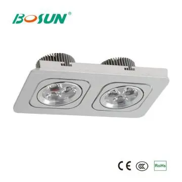 3x1Wx2 Rectangle Aluminum LED Grille Light