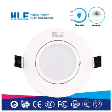 2014 Best Seller Colours Finish 5w dimmable led downlight