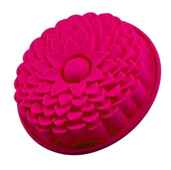Multifunctional mini round shape silicone cake mold with low price
