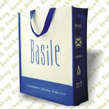 RPET Nonwoven Bag, Measures 36 x 28 x 10cm, Customized Printings are Accepted