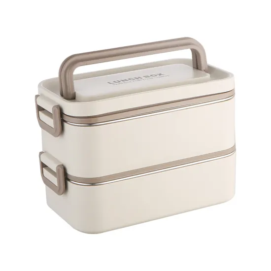 Promotion Design Stainless Steel Lunch Box: Heat-Resistant, Insulated, Leak Proof, and Portable for Office Workers