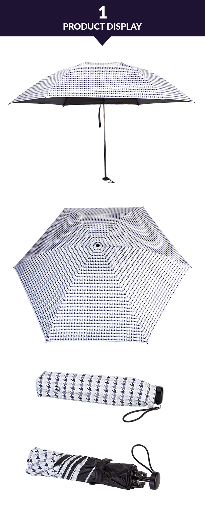 folding umbrella fancy