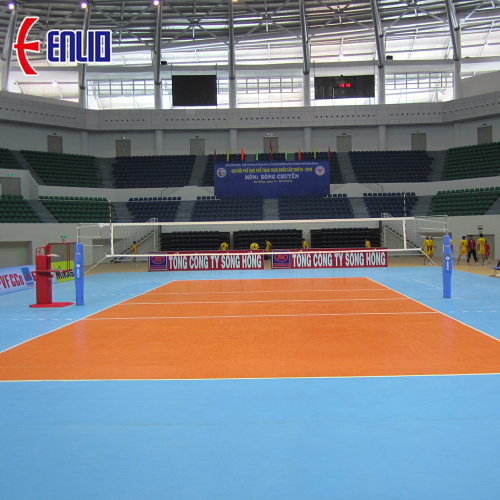 Tapis de sol pour terrain de volley-ball recommandé par la FIVB