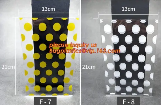 self adhesive seal clothes opp packing plastic bag, sealing opp bag, top seal bags