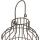 Large Metal Wire Cage Cloche