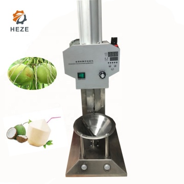 Precio de fábrica Máquina de recorte de coco verde y pelado