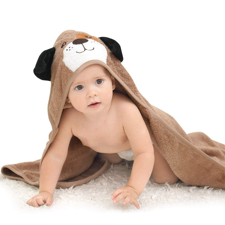 Baby με κουκούλα πετσέτα μπάνιου baby hooded bath towel