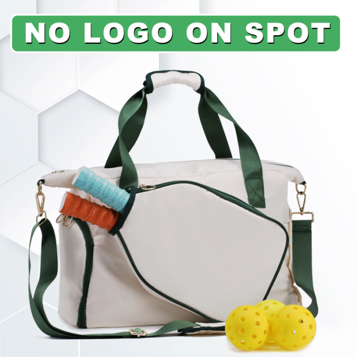 Portable Pickleball Tote Bag with Insulated Pockets