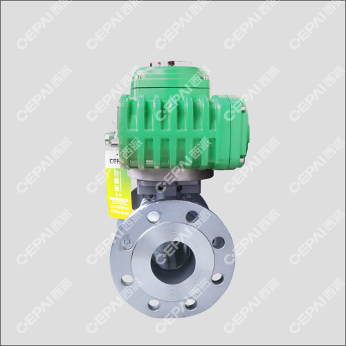 High Safety Electric O-shaped Ball Valve