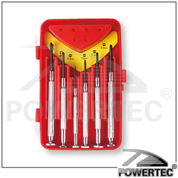 POWERTEC 6pcs Precision Aluminum tool