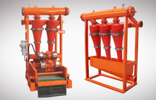 High efficiency drilling mud slurry hydrocyclone desander