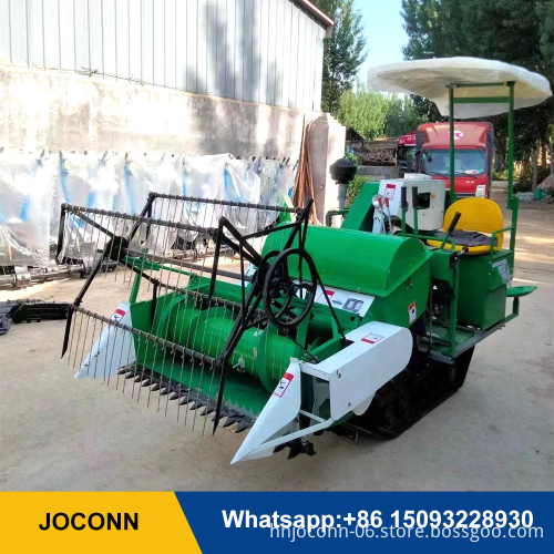 High Capacity Combine Harvester: Rice, Wheat, Soybean Harvesting and Threshing