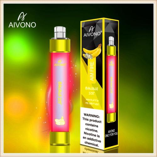 LED Disposable Vape AIVONO AIM Fire 1000 Puffs