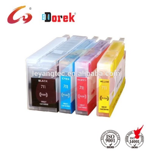 for HP 711 refill ink cartridges for T120 T520 with chips