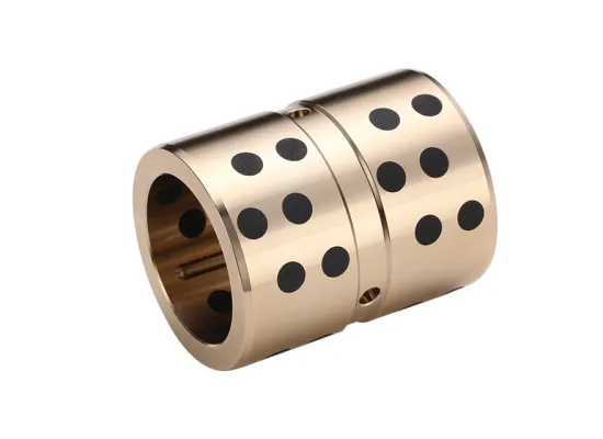 Metallic self-lubricating bearings