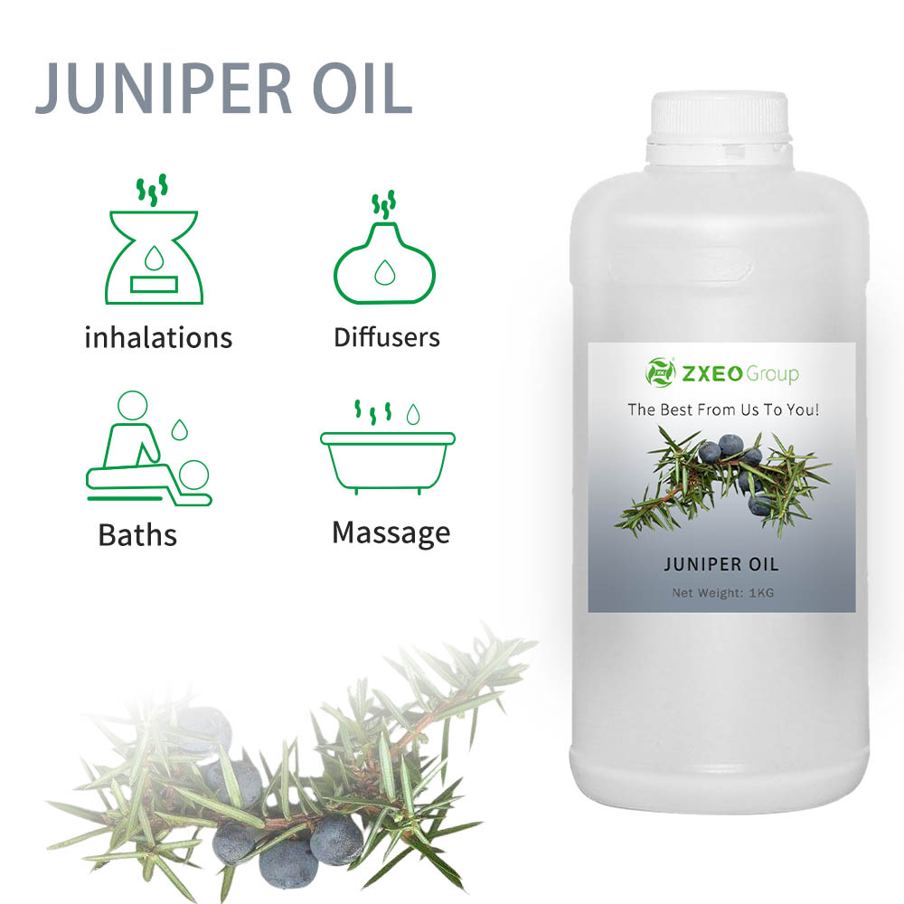 Penjualan massal 100% minyak esensial juniper murni untuk aroma diffuser