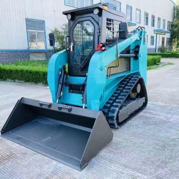 1-ton Mini Track Loader - Diesel Mini Skid Steer Loader New Design
