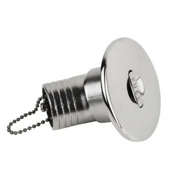 Marine Hardware 316 Stainless Steel Fuel Deck Filler Cap