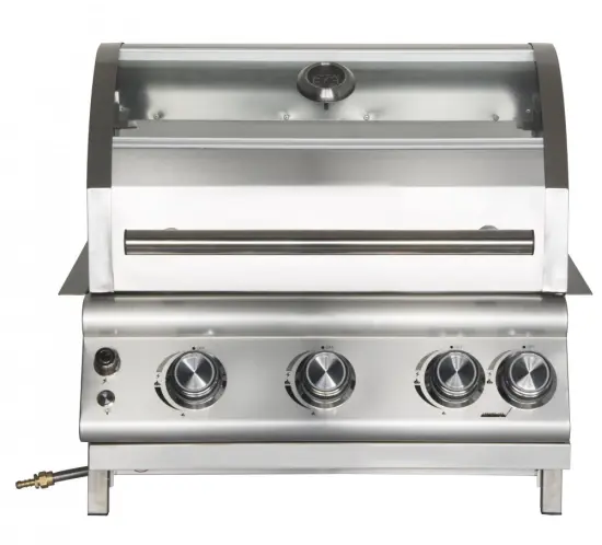 3 Burner Built-In Stainless Steel Patio Gas Grill