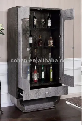 Wine Display Cabinet / MDF wine cabinet