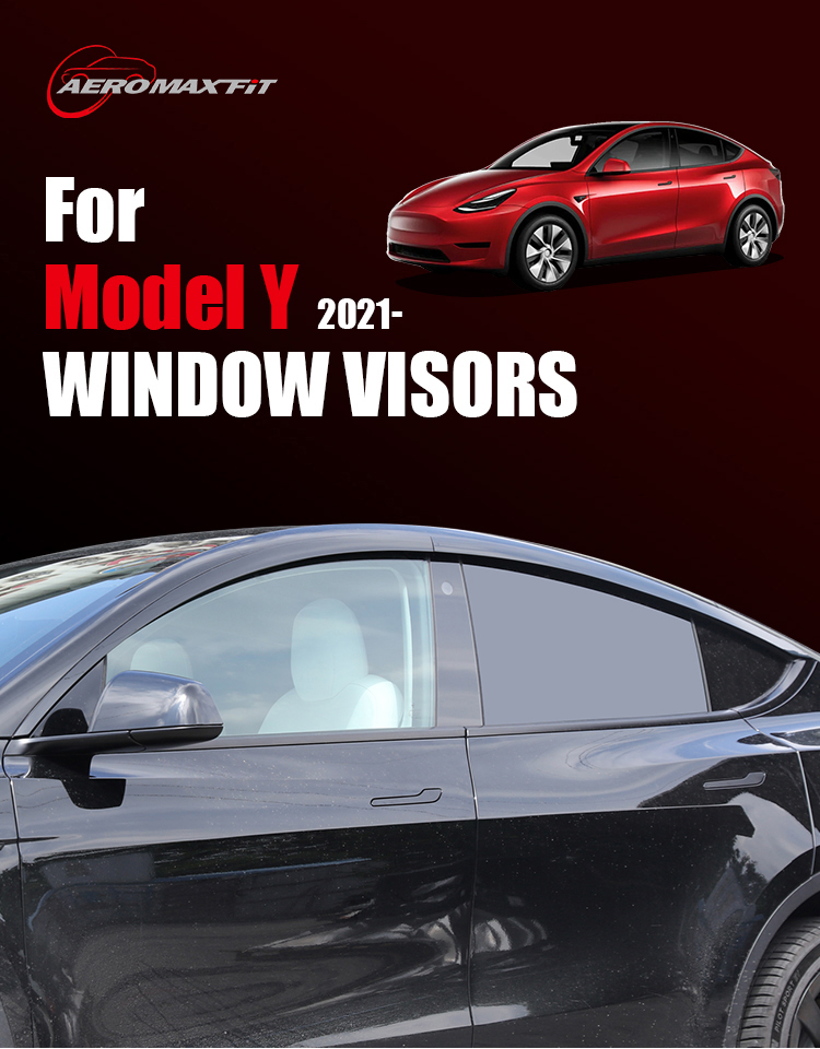 1 (1)Tesla model y window visor