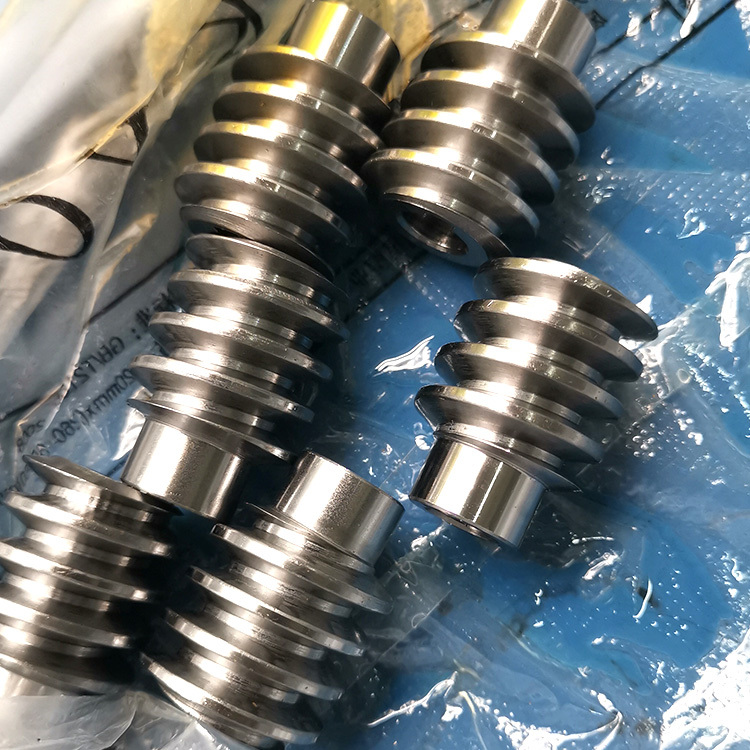 High Precision CNC Machined Worm Drive Gear Set from