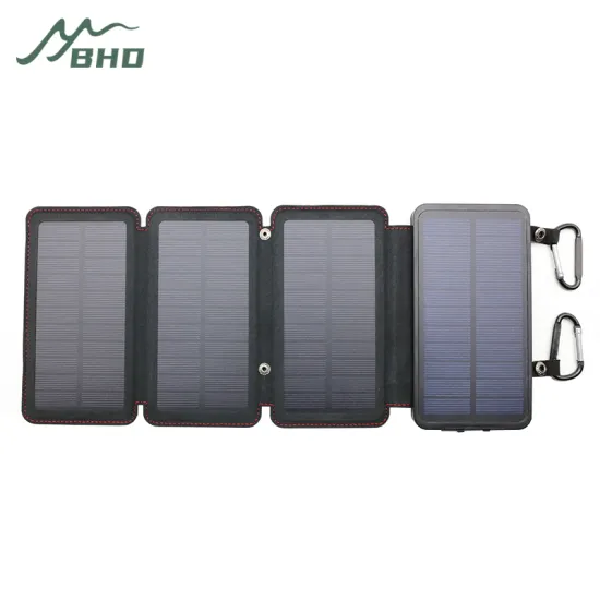 3pcs Waterproof Solar Panel Power Bank: Portable, Foldable, and Rechargeable Battery Bank for Cell Phones