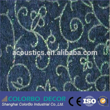Soundproof Wall panel PET acoustic fiber cement ceiling panel
