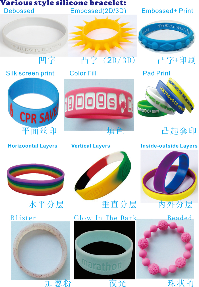 silicone bracelet