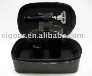 Travel Shaving Kit and bag