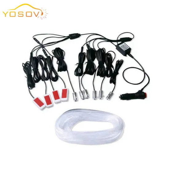 Yosovlamp Automotive LED Ambient Light - RGB Dashboard Decorative Lights (10 Color Changing)