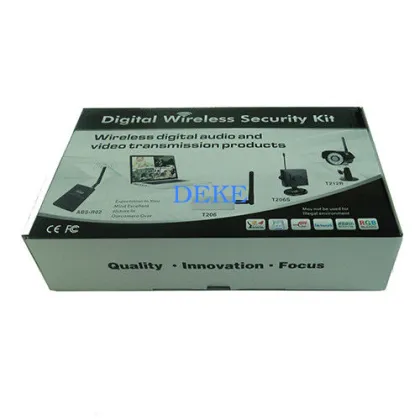 Night Vision Infrared Leds Wireless Camera With Receiver 1/4" Cmos